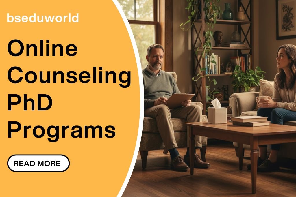 Online Counseling PhD Programs